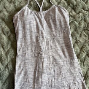 lululemon athletica Gray Tank Top